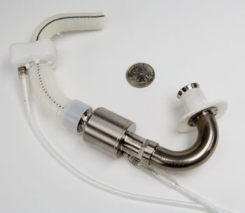 Image: The HeartAssist5 ventricular assist device (Photo courtesy of ReliantHeart).