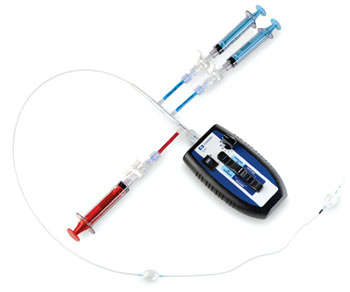 Image: The Trellis peripheral infusion system (Photo courtesy of Covidien).