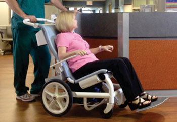 Image: The Movi patient chair (Photo courtesy of  Movi Medical).