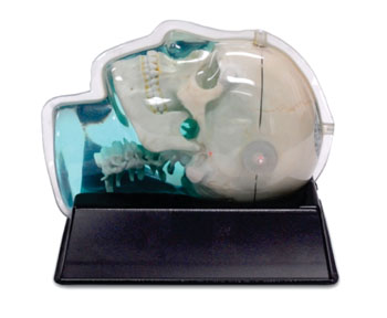 Image: The CIRS model 603A MRI distortion phantom is designed for stereotactic radiosurgery (Photo courtesy of CIRS).