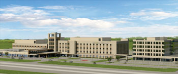 Image: Artist rendering of the new Memorial Hermann Cypress medical campus (Photo courtesy Memorial Hermann Health System).
