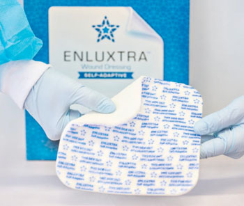 Image: The Enluxtra \"Any Wound” self-adaptive dressing (Photo courtesy of OSNovative Systems).