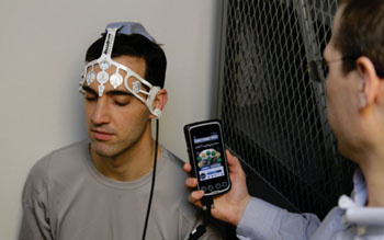 Image: The BrainScope Ahead 100 system (Photo courtesy of Brainscope).