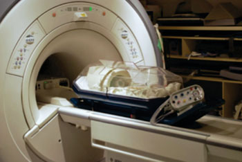 Image: Scan Pod Incubator in MRI (Photo courtesy of Advanced Healthcare Technology).