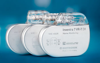 Image: The Inventra 7 VR-T DX ICD (Photo courtesy of BIOTRONIK).