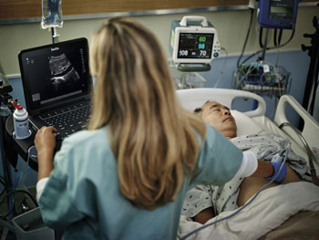 Image: The FujiFilm SonoSite Edge II with DirectClear techology (Photo courtesy of Business Wire). Image: The FujiFilm SonoSite Edge II with DirectClear techology (Photo courtesy of Business Wire).