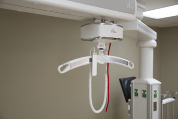 Image: The Patient Lift Pendant (PLP) system (Photo courtesy of Amico).