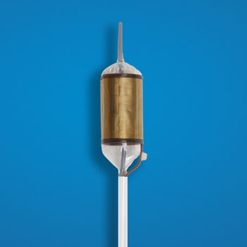 Image: The Barrx 360 Express Radio-Frequency Ablation (RFA) catheter can be used to treat Barrett\'s esophagus (Photo courtesy of Medtronic). Image: The Barrx 360 Express Radio-Frequency Ablation (RFA) catheter can be used to treat Barrett\'s esophagus (Photo courtesy of Medtronic).