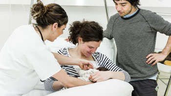 Image: The baby-friendly hospital initiative is designed to encourage breastfeeding (Photo courtesy of UNICEF).