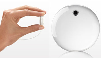 Image: An ingestible intragastric balloon system helps reduce weight (Photo courtesy of Obalon).