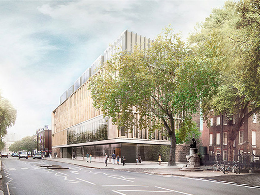Image: An artist’s rendering of the Zayed Centre for Research into Rare Disease in Children (Photo courtesy of GOSH).