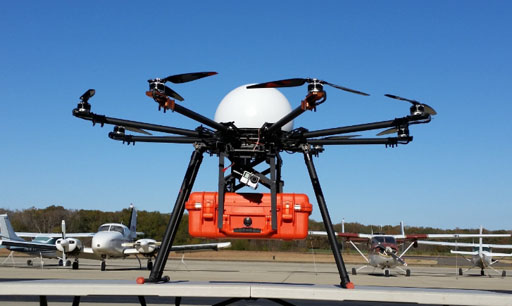 Image: An advanced ambulance drone can help treat victims in disaster situations (Photo courtesy of WCUCOM).