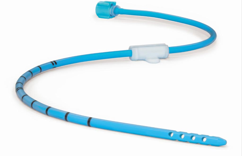 Image: The CerebroFlo EVD catheter with Endexo technology (Photo courtesy of Arkis BioSciences).