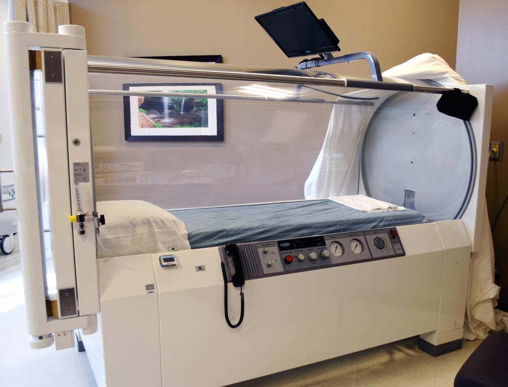 Image: A new study suggests hyperbaric chambers may help Alzheimer’s treatment (Photo courtesy of RiverView Health).