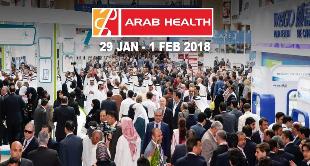 Image: The Arab Health 2018 medical exhibition was held January 29 to February 1 in Dubai, UAE (Photo courtesy of Villard).