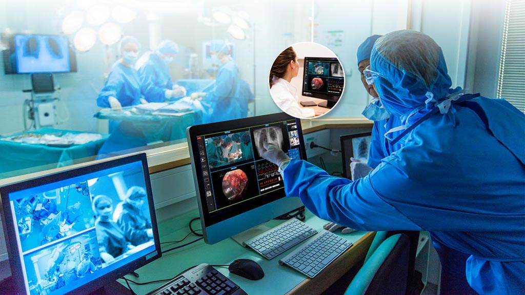 Image: A surgical OR system integrates visual insights (Photo courtesy of Image Stream Medical).