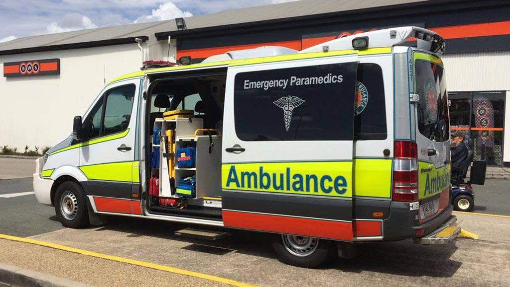 Image: Paramedics in Queensland will soon be armed with droperidol to calm violent patients (Photo courtesy of QAS).