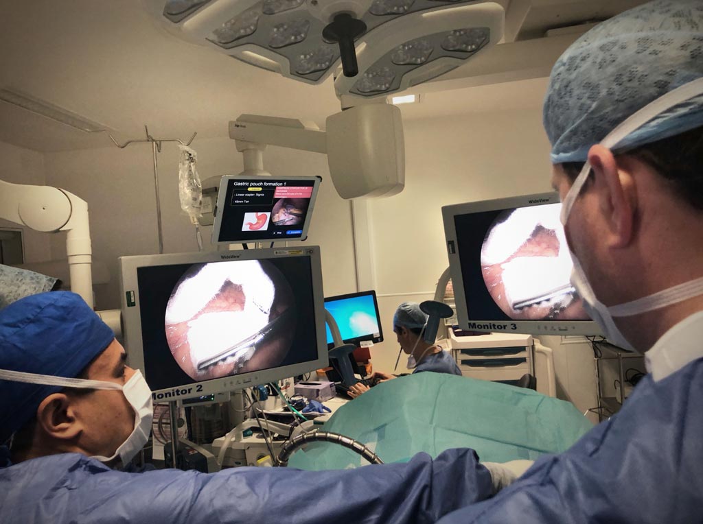 Image: The AI system is designed as a navigational tool for operating rooms and surgery centers (Photo courtesy of Digital Surgery).