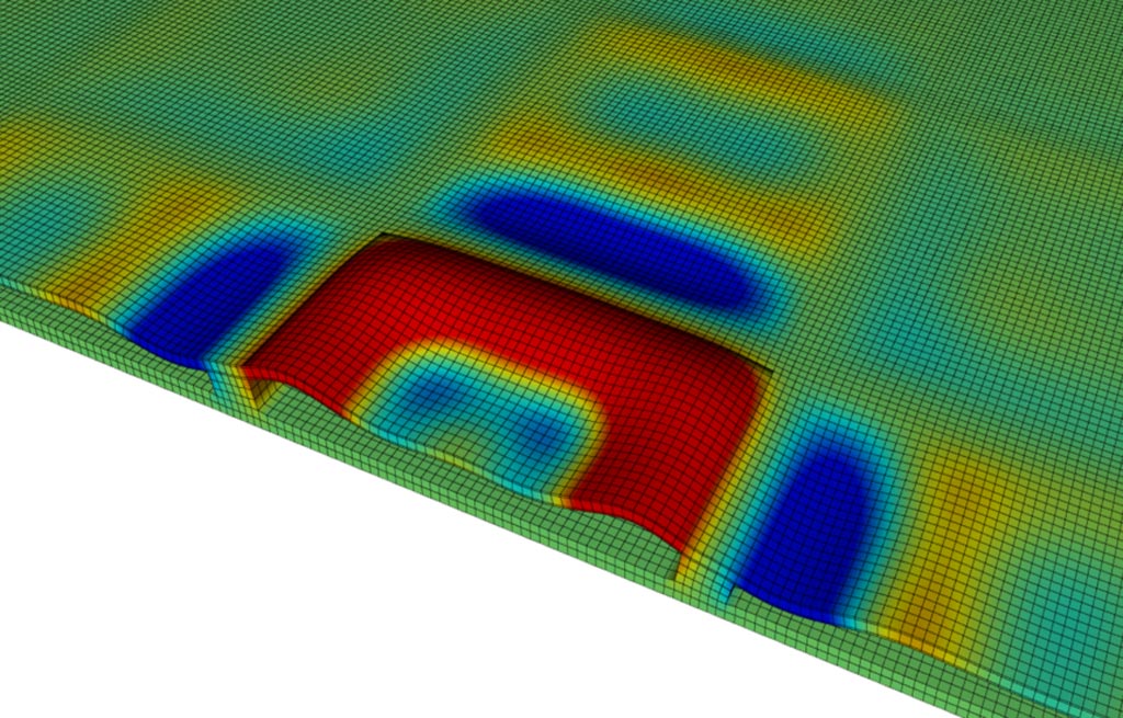 Image: Piezoelectric micro-machined ultrasonic transducers (Photo courtesy of PZFlex). Image: Piezoelectric micro-machined ultrasonic transducers (Photo courtesy of PZFlex).