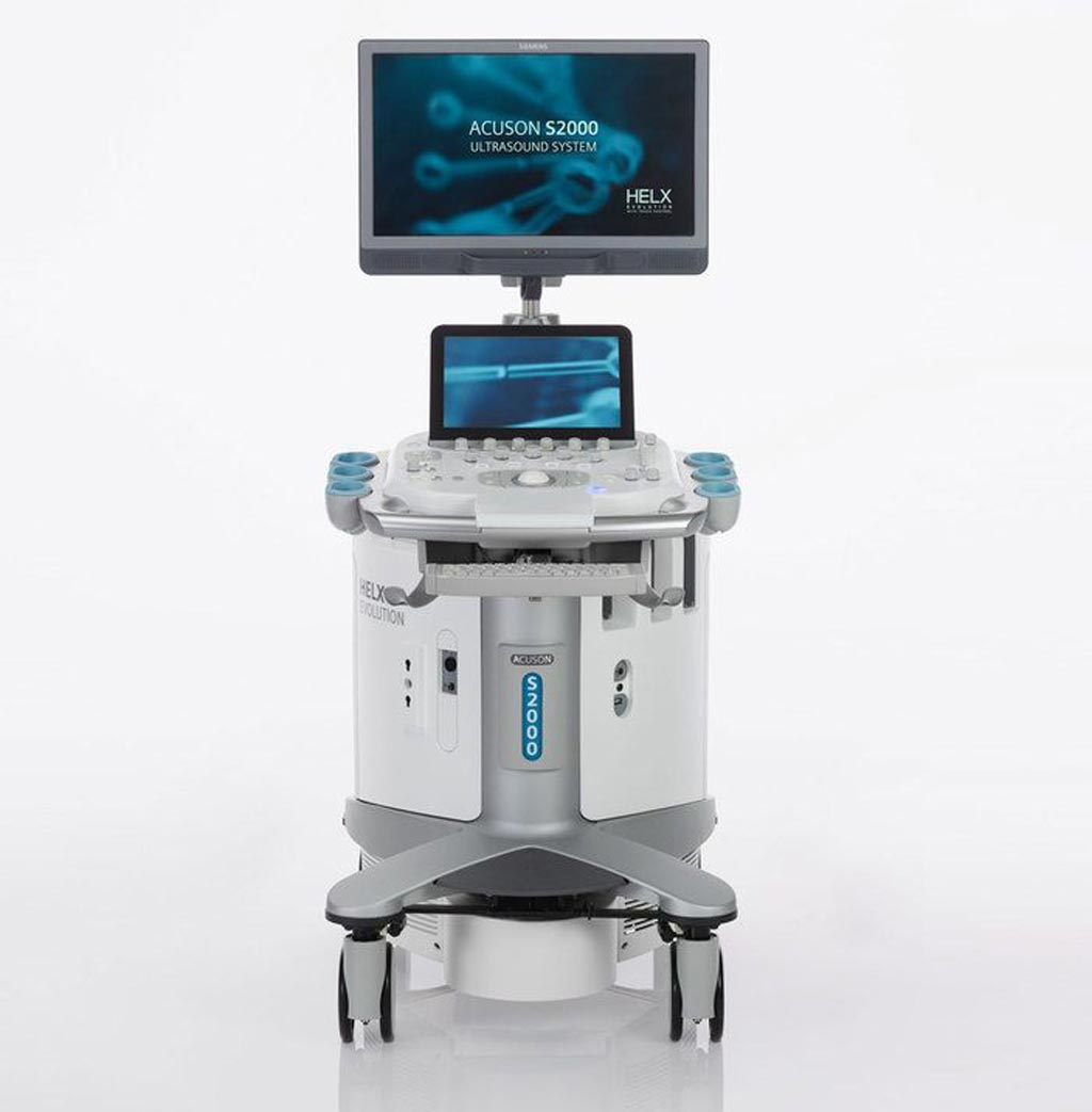 Image: The ACUSON S2000 ultrasound system (Photo courtesy of Siemens Healthineers).