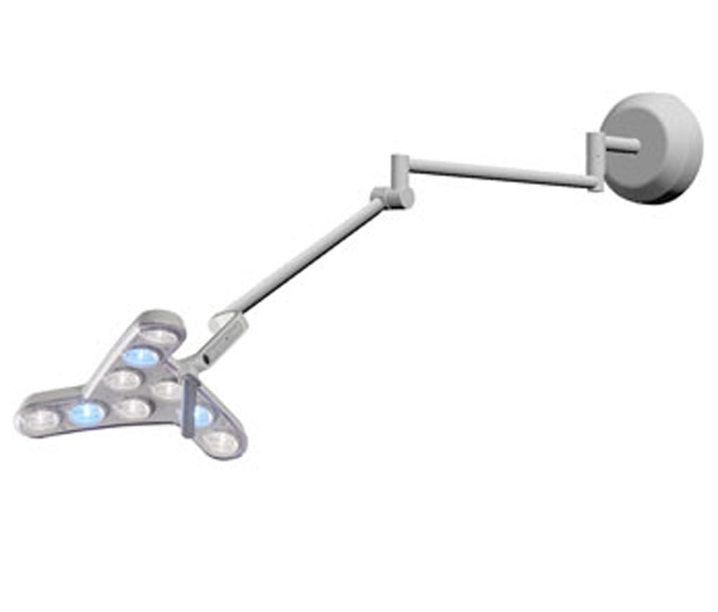 Image: The TRIANGO 100 surgical luminaire (Photo courtesy of Derungs Licht).