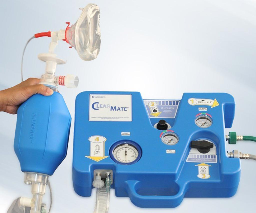 Image: The portable ClearMate device (Photo courtesy of Thornhill Medical).
