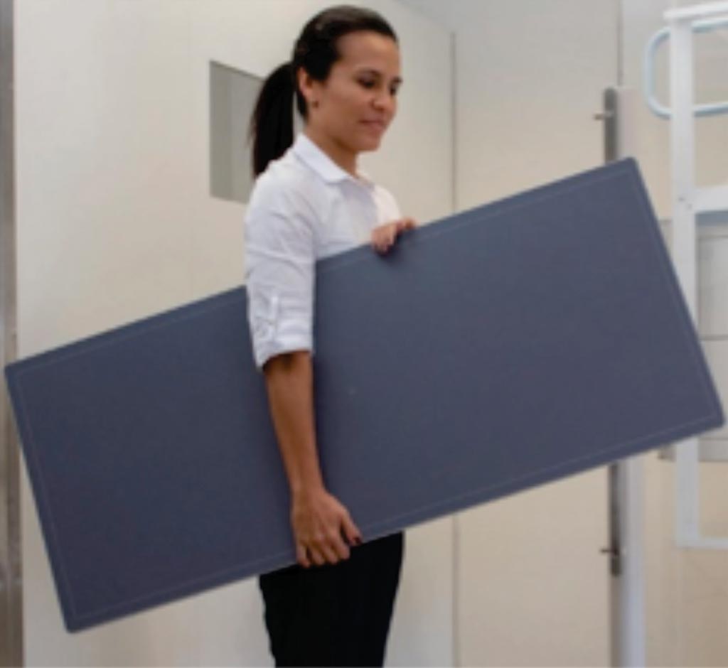 Image: The DELWORKS LLI enables radiography of spines and legs with a single X-Ray exposure (Photo courtesy of Del Medical). Image: The DELWORKS LLI enables radiography of spines and legs with a single X-Ray exposure (Photo courtesy of Del Medical).