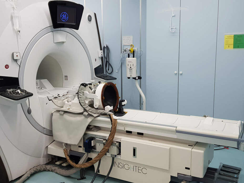 Image: The InSightec ExAblate Neuro MRgFUS machine used in the study (Photo courtesy of University of L`Aquila)
