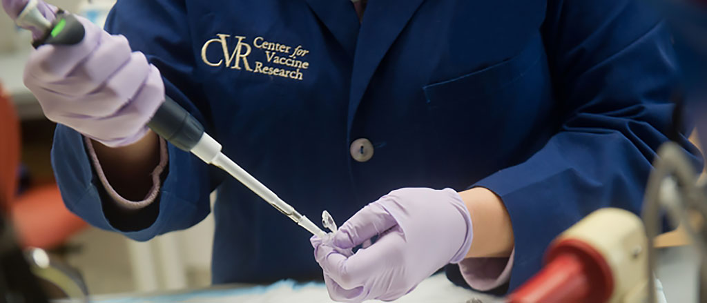 Image: Researchers attach Coronavirus to genetically modified measles vaccine (Photo courtesy of Center for Vaccine Research)