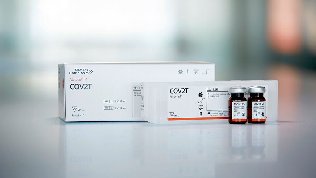 Image: COVID-19 Total Antibody Test and Molecular Test Kit (Photo courtesy of Siemens Healthineers)
