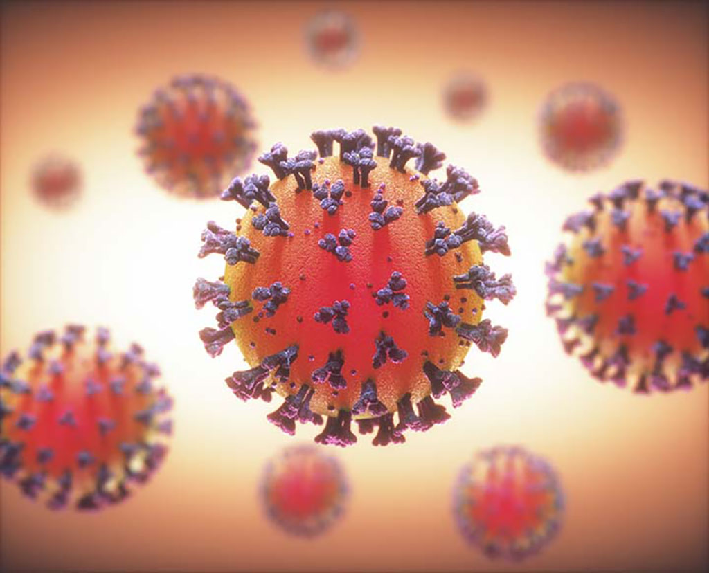 Illustration of Coronavirus.