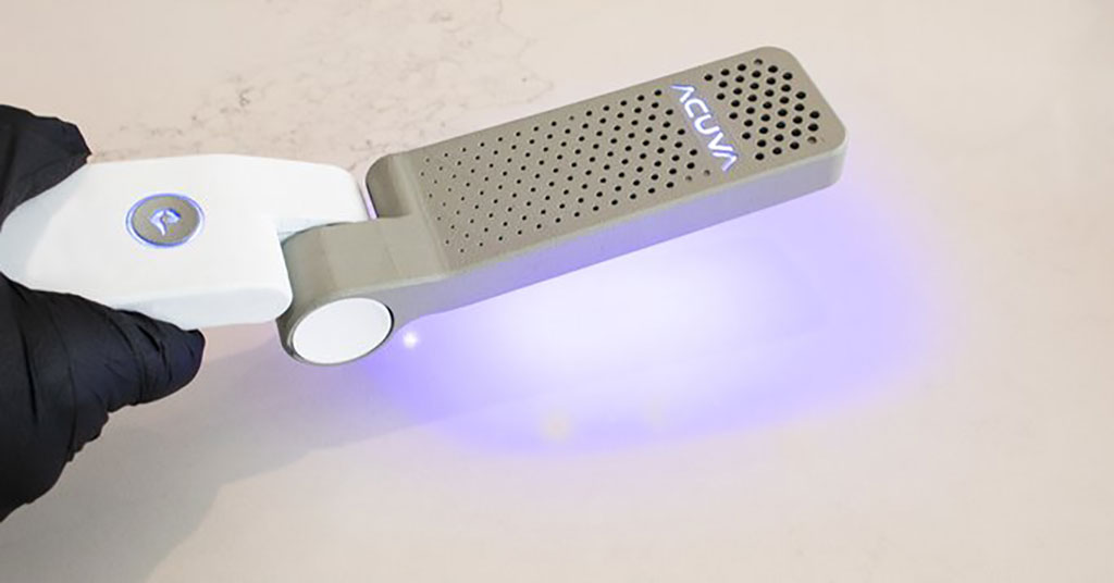 Image: The Acuva™ SOLARIX handheld disinfecting wand (Photo courtesy of Acuva Technologies Inc.)