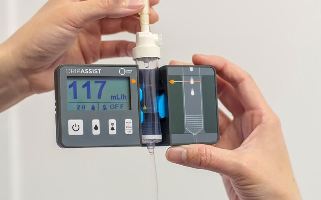 Image: The DripAssist device monitors infusion rates accurately (Photo courtesy of Hometa)