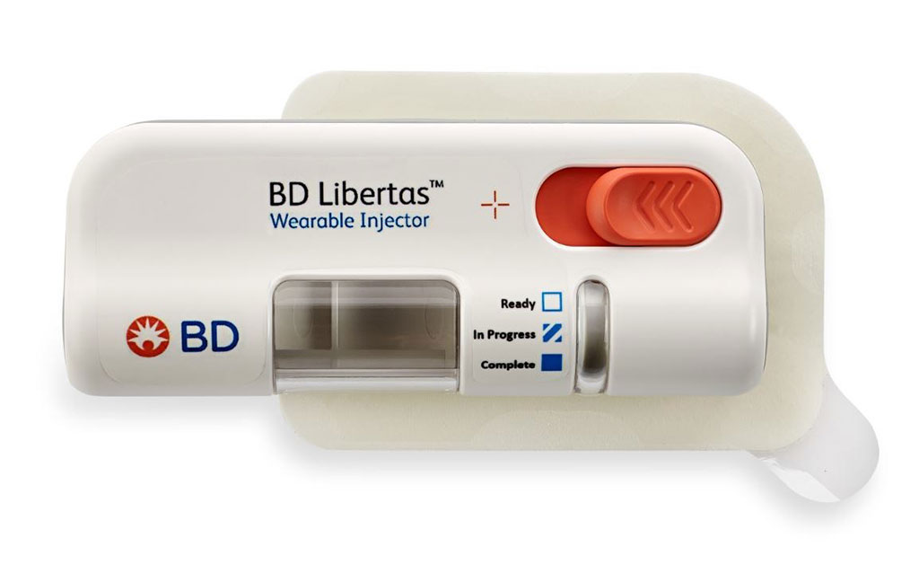 Image: The BD Libertas Wearable Injector (Photo courtesy of BD)