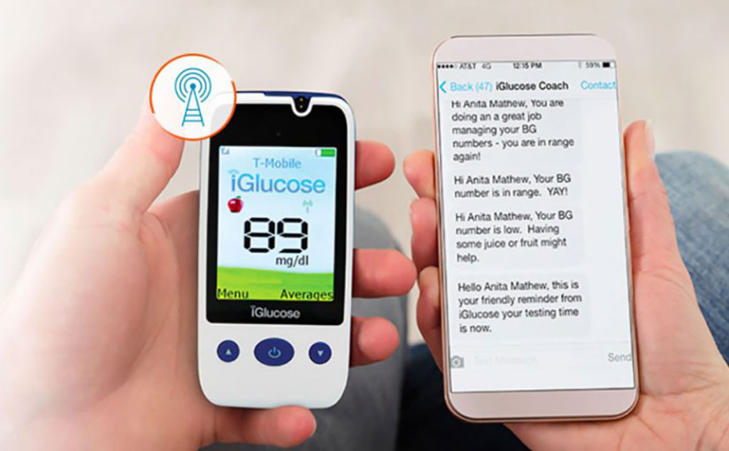 Image: The Smart Meter iGlucose BGM system (Photo courtesy of Smart Meter)