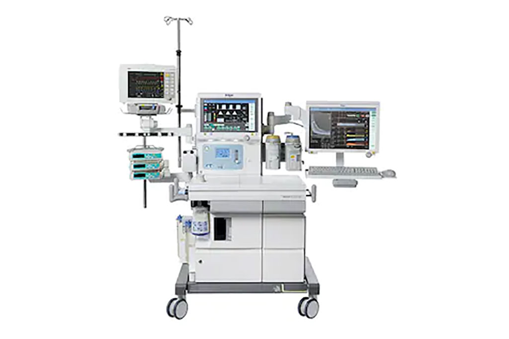 Image: A350/A350 XL anesthesia workstation (Photo courtesy of Drägerwerk AG)