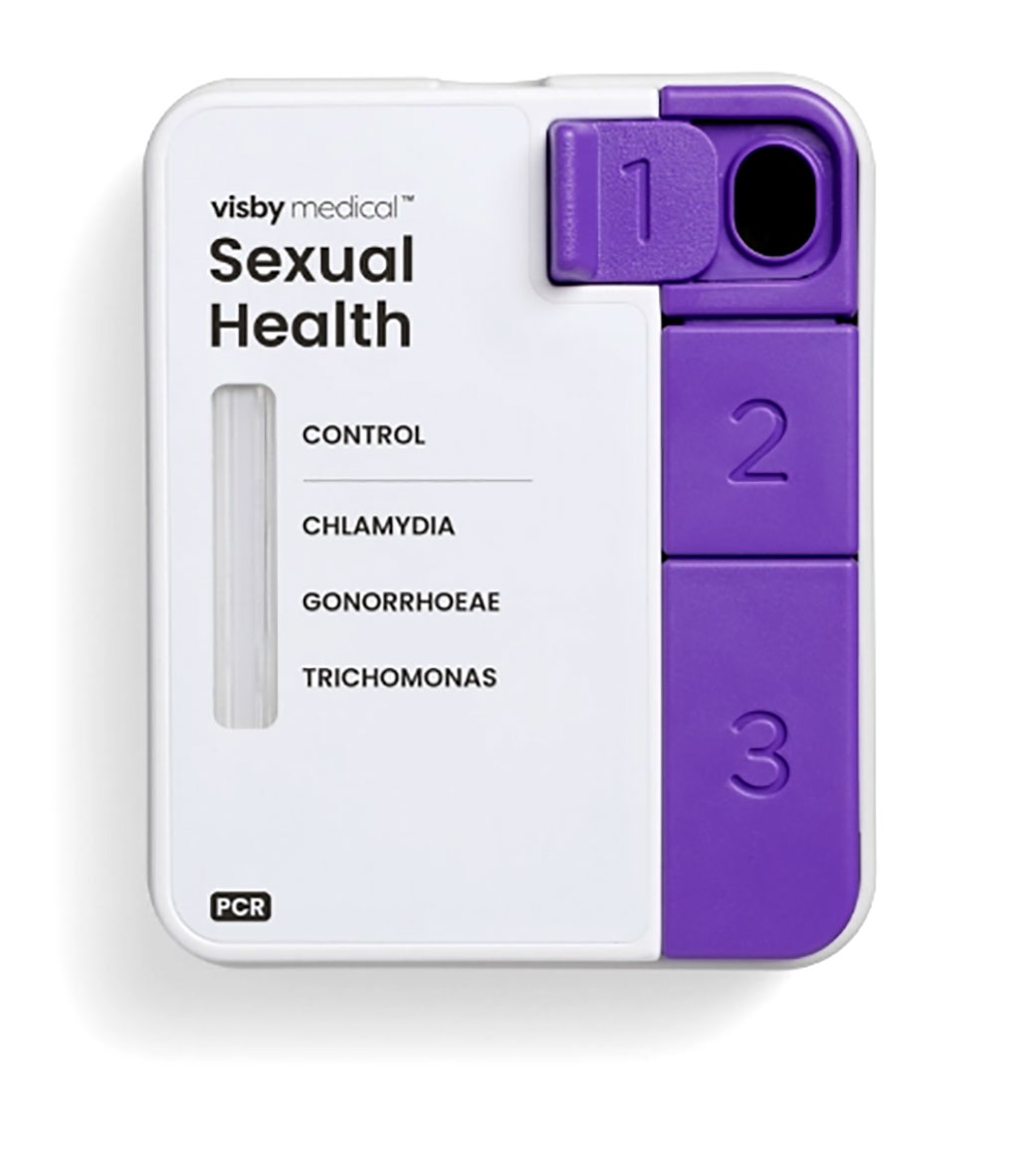 Image: Sexual Health Click Test (Photo courtesy of Visby Medical)