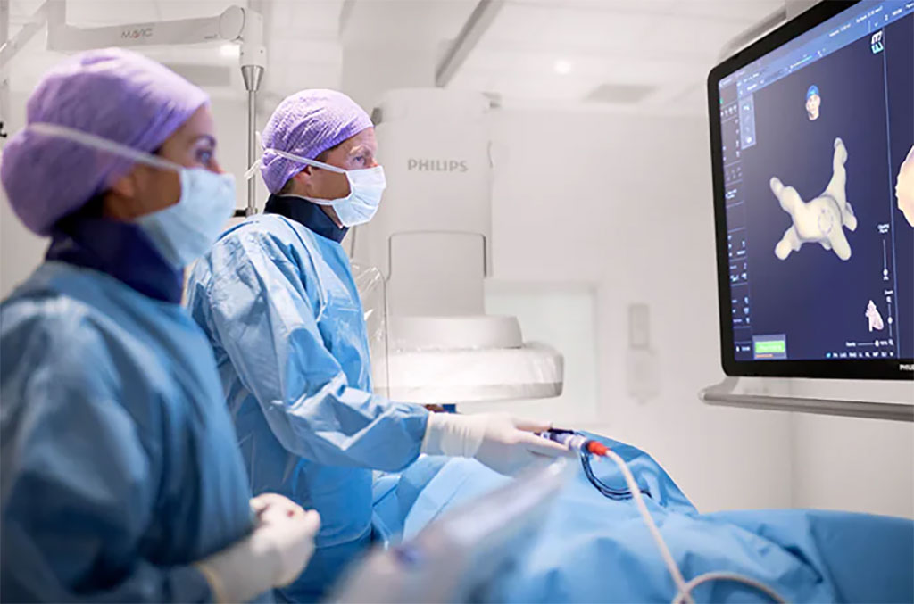 Image: KODEX-EPD system benefits interventional procedures for cryo and RF ablations (Photo courtesy of Royal Philips)