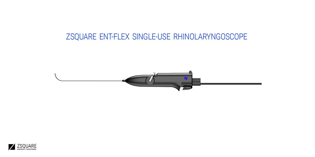 Image: Zsquare ENT-Flex single-use rhinolaryngoscope (Photo courtesy of Zsquare)