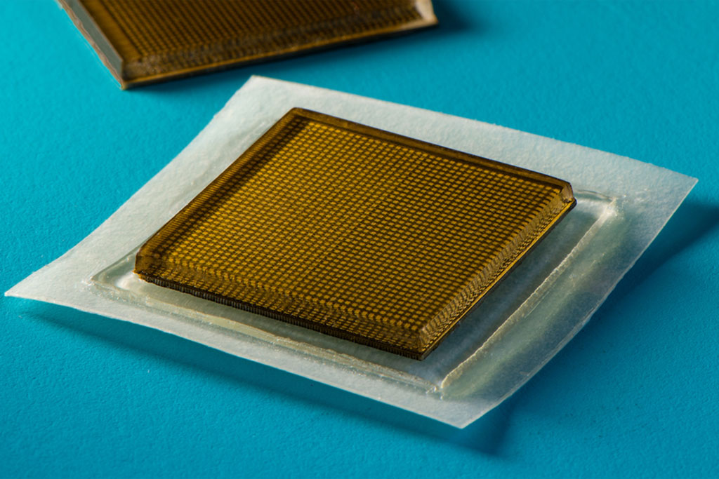 Image: Engineers have developed stickers that can see inside the body (Photo courtesy of MIT)