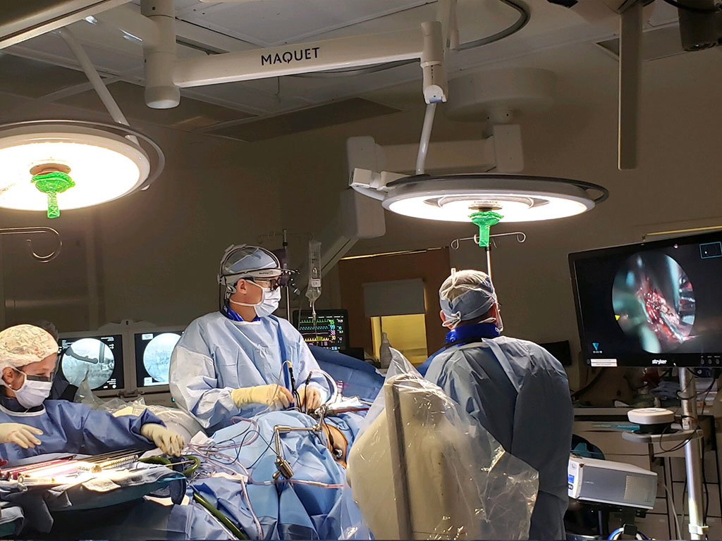 Image: MaxView System is a state-of-the-art visualization solution for minimally invasive spine surgery (Photo courtesy of Viseon, Inc.)