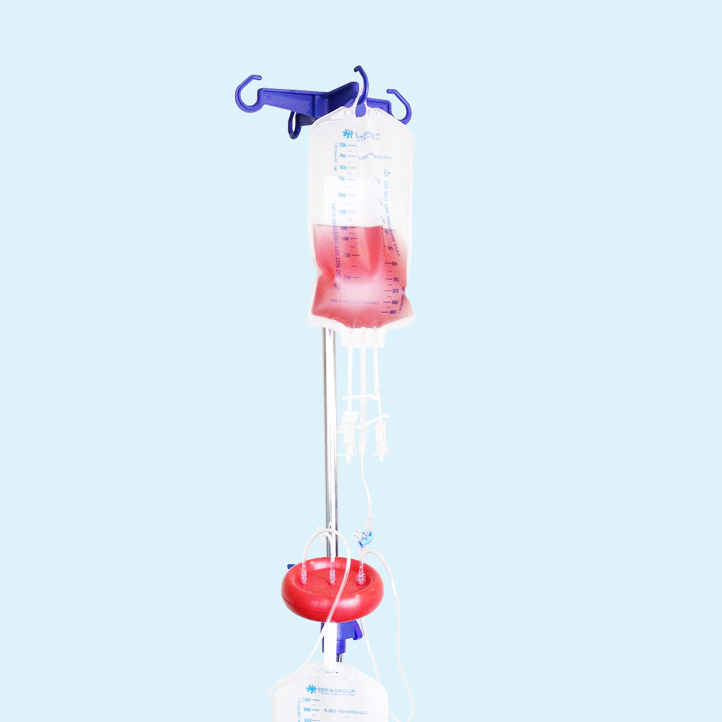 Image: The HemoClear microfiltration device for the preparation of autologous blood transfusion (Photo courtesy of Pennine Healthcare)