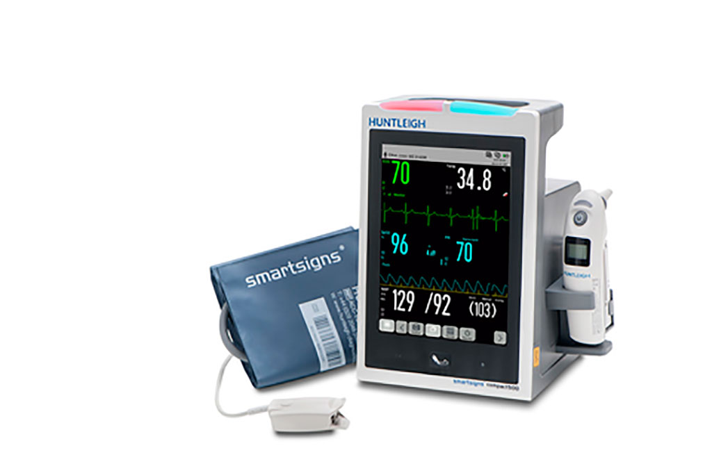 Image: The Smartsigns Compact 500 vital signs monitor supports clinical decision making in any environment (Photo courtesy of Huntleigh)
