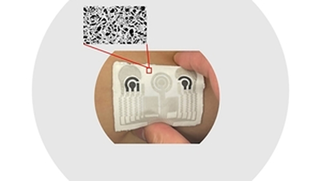 Image: The advanced electronic skin could enable multiplex healthcare monitoring (Photo courtesy of Terasaki Institute)