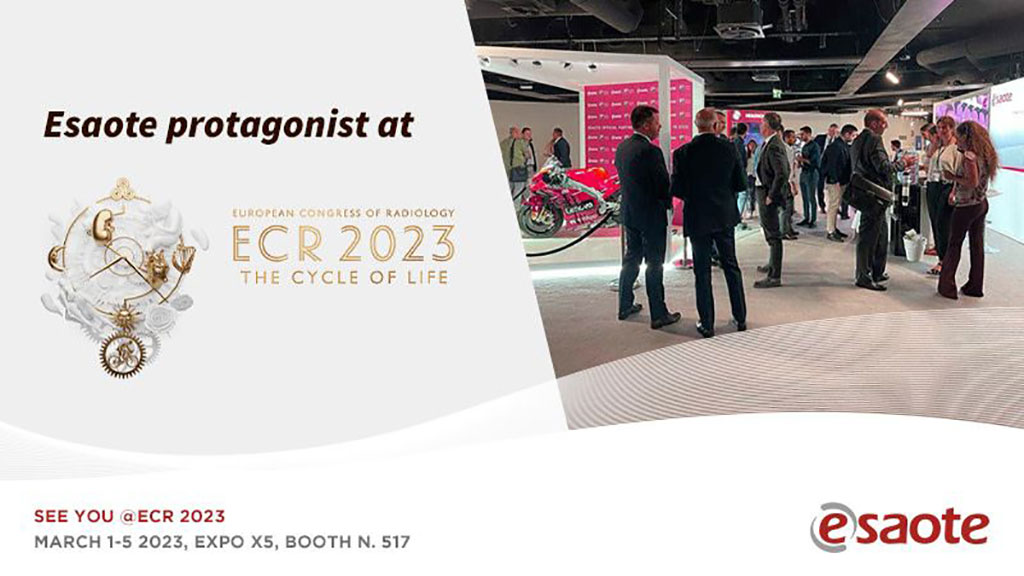 Image: Esaote is a protagonist at ECR 2023 (Photo courtesy of Esaote) Image: Esaote is a protagonist at ECR 2023 (Photo courtesy of Esaote)