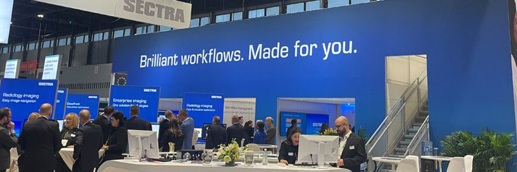 Image: At ECR 2023, Sectra is demonstrating how its enterprise imaging solution can help tackle challenges in radiology imaging (Photo courtesy of Sectra)