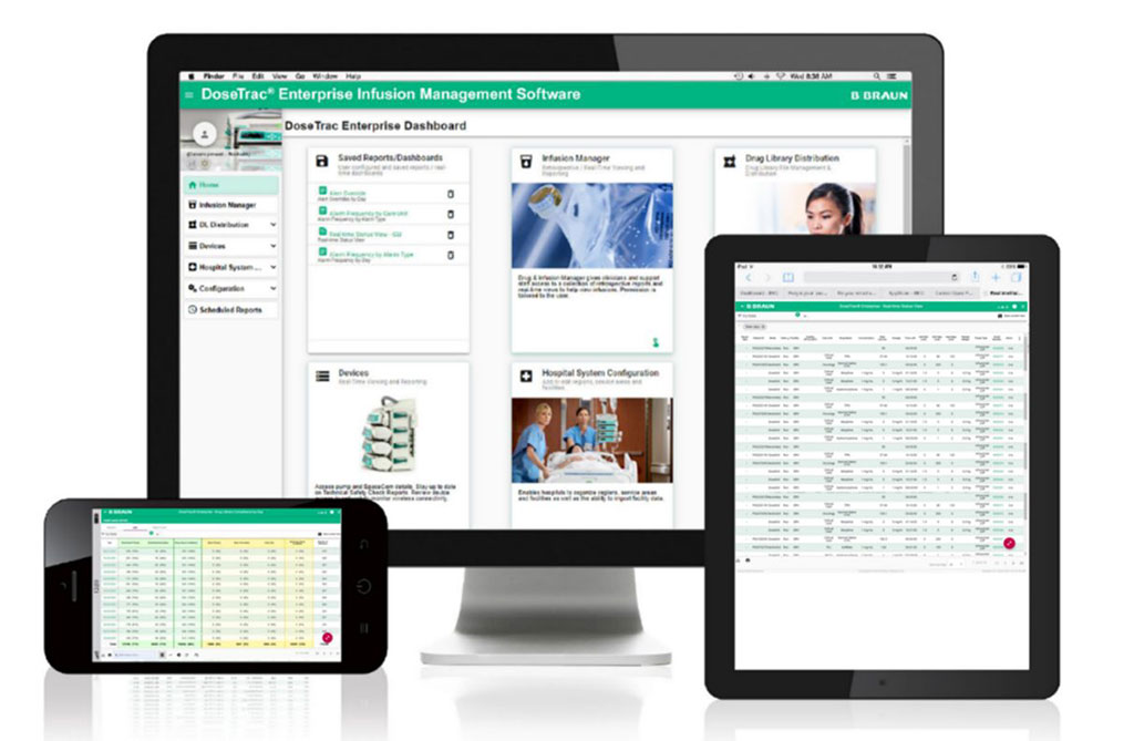 Image: DoseTrac is a next generation in infusion management software (Photo courtesy of B. Braun)