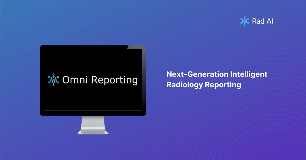 Image: Rad AI Omni Reporting`s generative AI capabilities will move radiology reporting from stagnation to innovation (Photo courtesy of Rad AI)