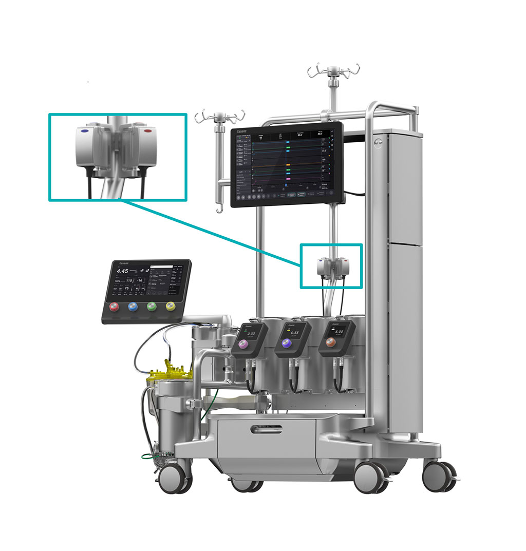 Image: The Essenz In-Line Blood Monitor with the Essenz Perfusion System (Photo courtesy of LivaNova)