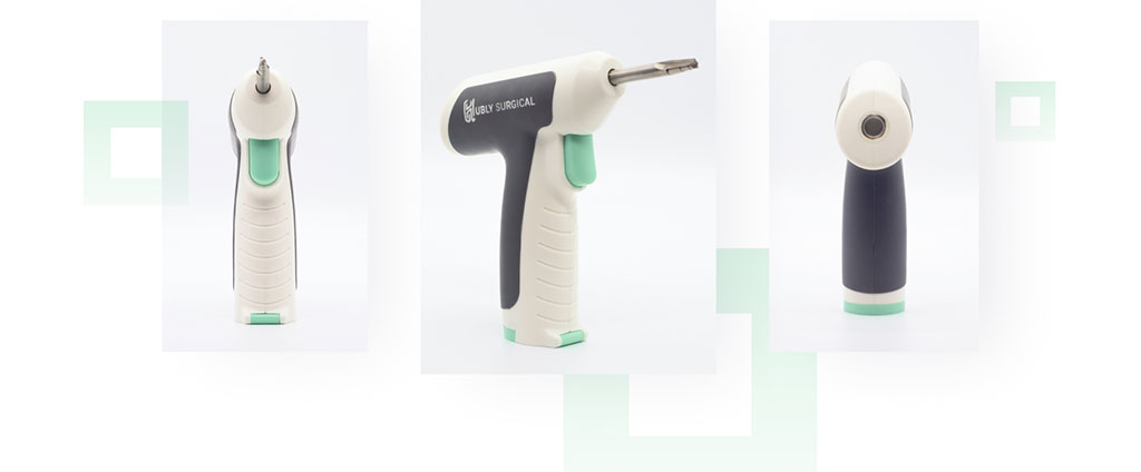 Image: Hubly Drill with first-of-its-kind SMART Auto-Stop is designed for use in any setting (Photo courtesy of Hubly Surgical)